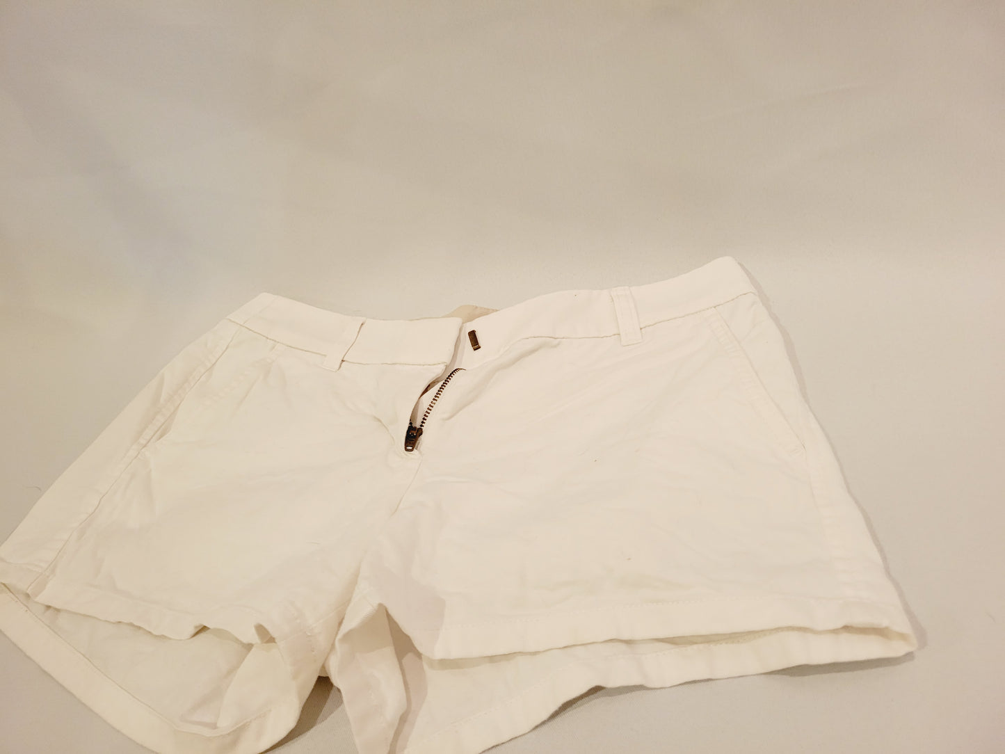 J.Crew Classic Chino Shorts, White Size 2