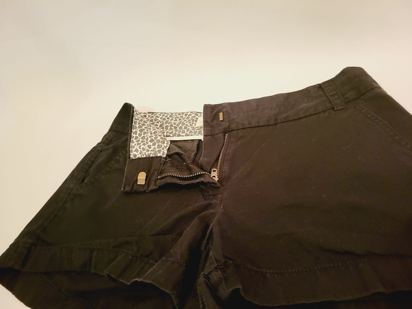 J.Crew Chino Shorts, Black Size 0