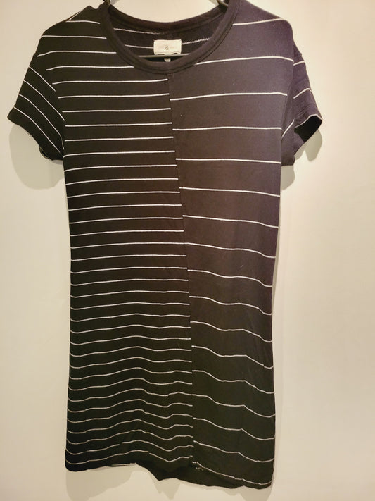 Lou & Grey Striped Shirt Dress Size S