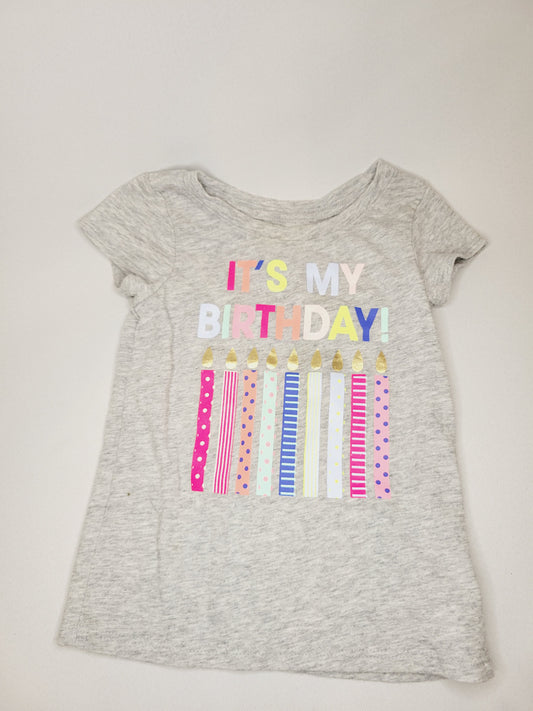 Cat & Jack Birthday T-Shirt, Size 2T