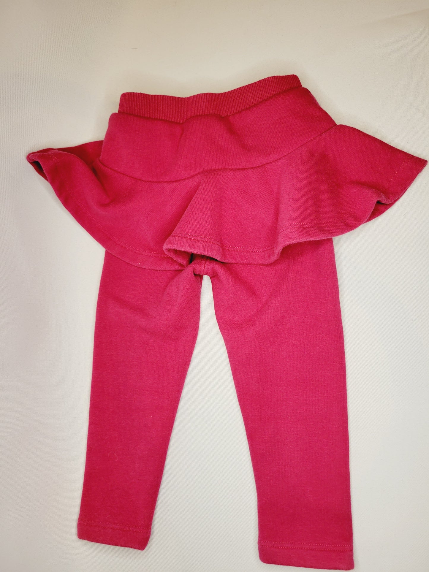 Alex + Nova Fleece Lined Pants with Skirt Overlay, Size 2T