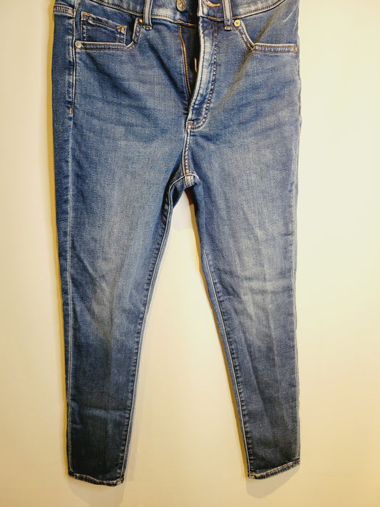 Express Skinny High Rise Jeans, Size 8R