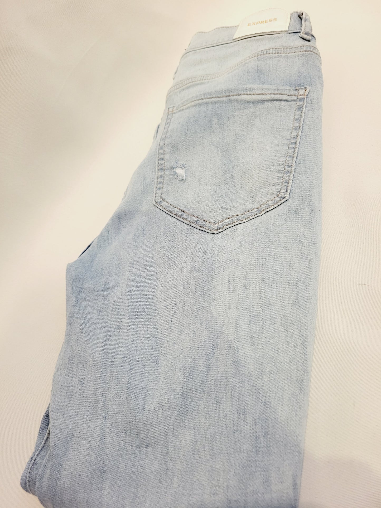 Express Skinny High Rise Jeans, Size 8R