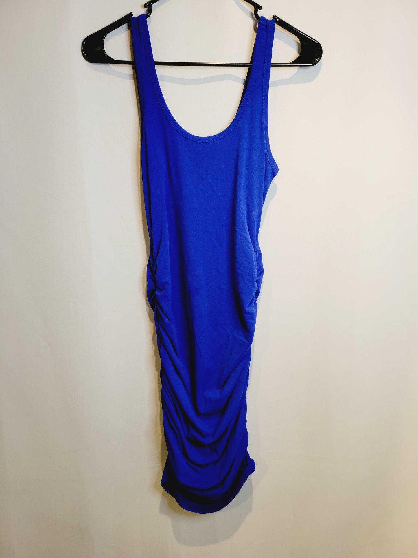 Express Side Ruched Midi Dress, Size S