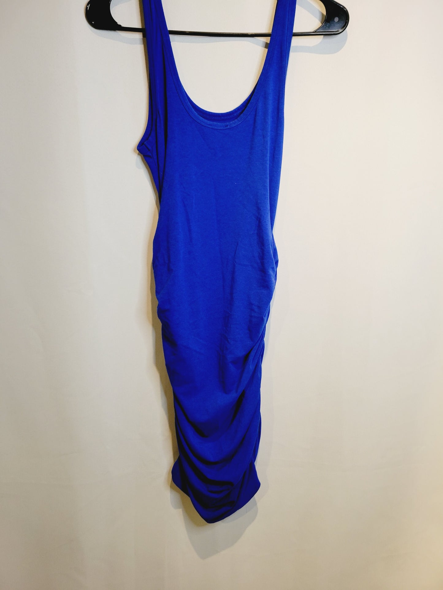 Express Side Ruched Midi Dress, Size S