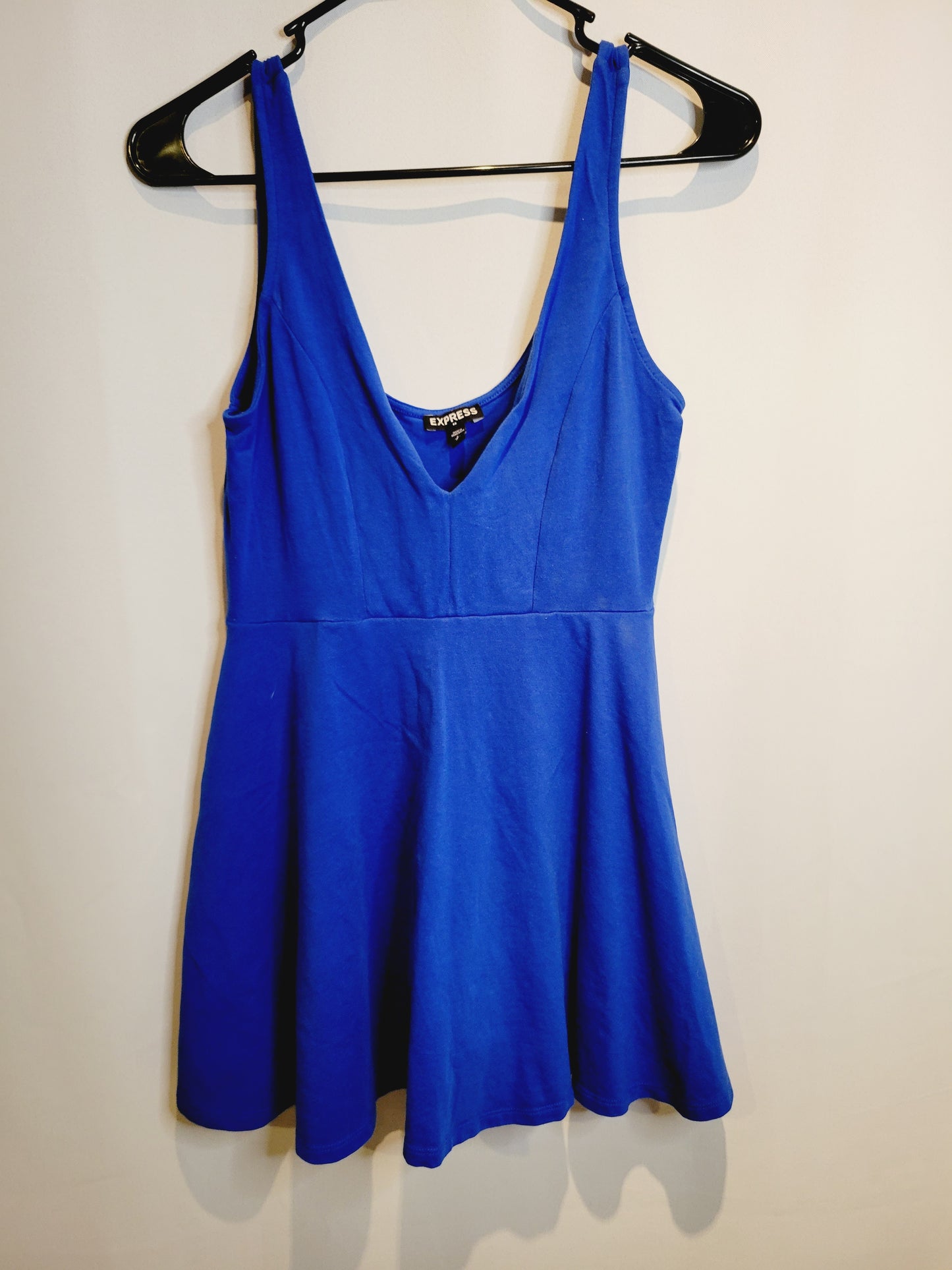 Express Tank V-Neck Mini Dress, Size S