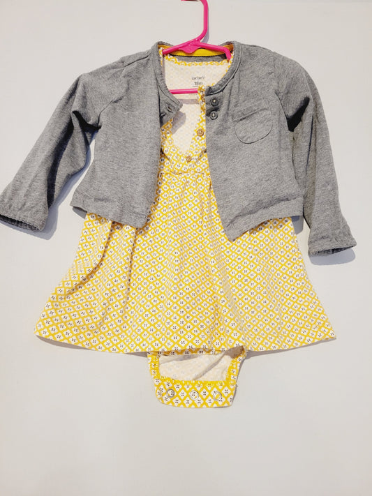 Carter's Sweater and Dress Set, Size 18M