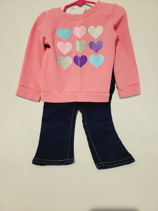 The Children's Place 2 Pc Set, Size 18/24M