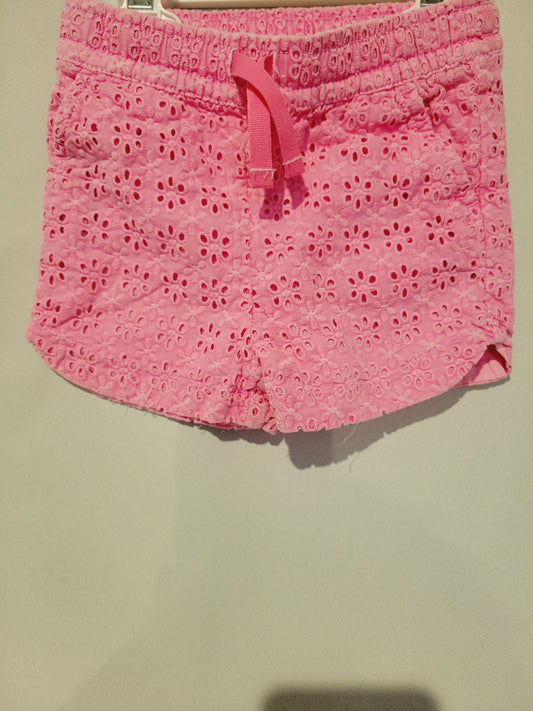 Cat & Jack Lace Drawstring Shorts, Size 18M