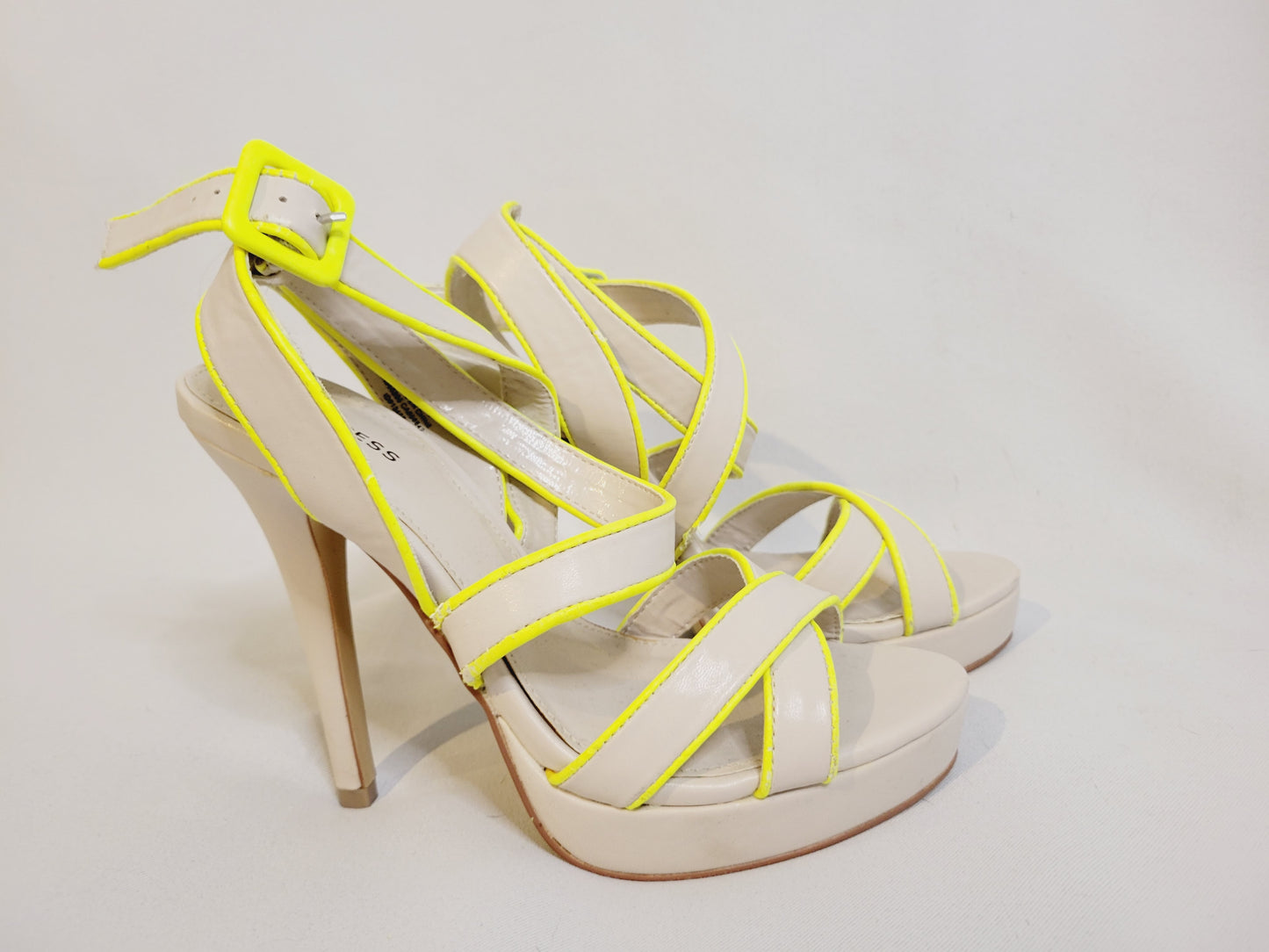 Express Strappy Sandal Heels, Size 7