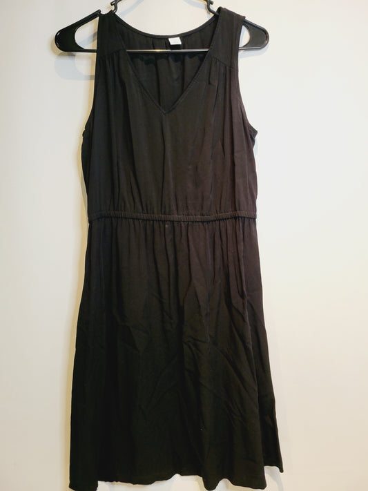 Old Navy V-Neck Dress with Cinched Waist, Size M