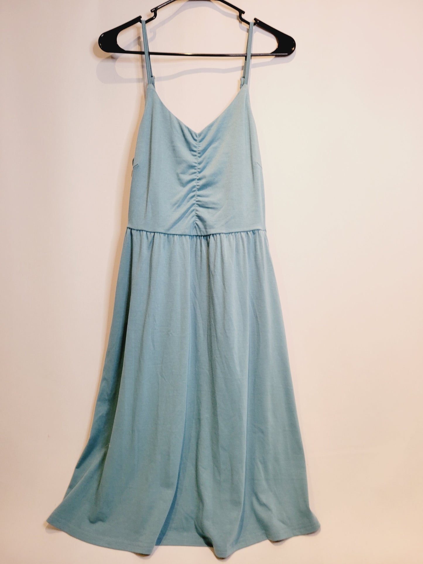 Midi Pleated Dress, Size L