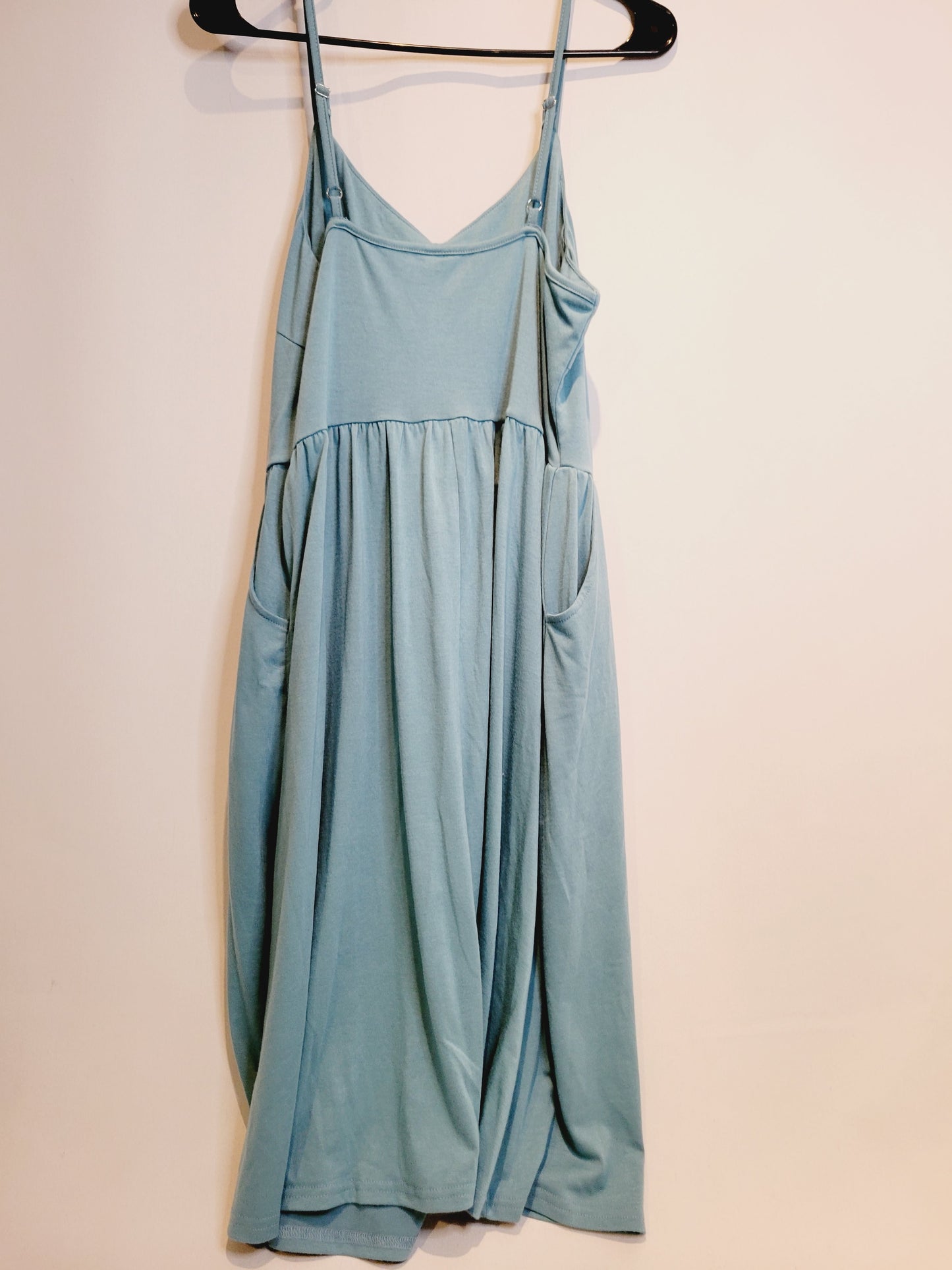 Midi Pleated Dress, Size L