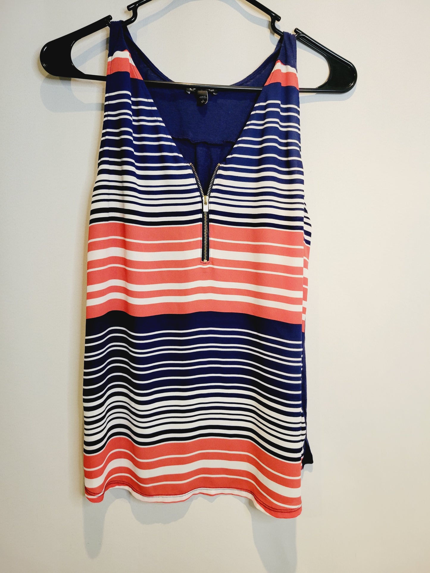 Express Striped Portofino Tank Top, Size S