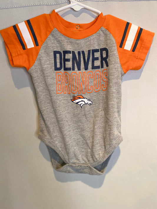 NFL Denver Bronco Onesie Size 12M